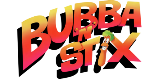 Bubba 'N' Stix logo for Amiga CD32